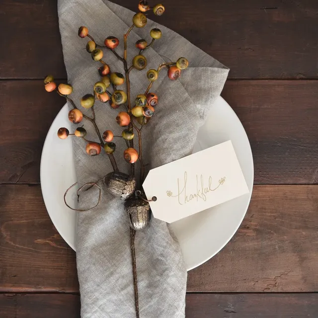 MTO A6 Rings Thankful Planner Tab