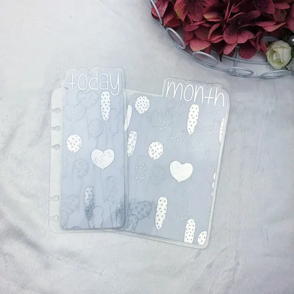 MTO A6 TN Balloons Planner Tabs