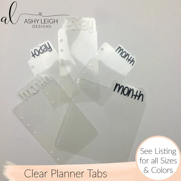 MTO Discs All Clear Planner Tabs