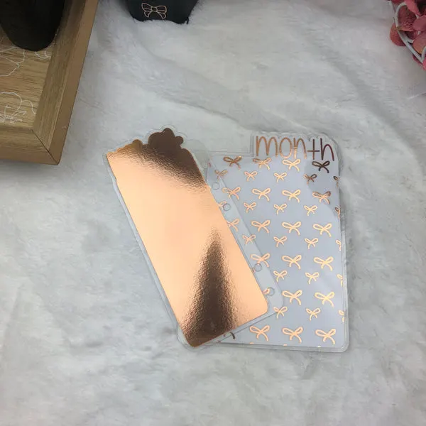 MTO B6 Spiral Bound Bows Planner Tabs