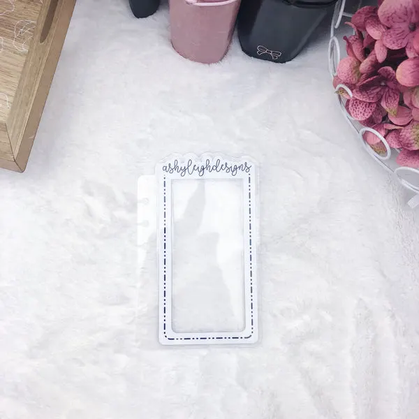 MTO Weeks Custom Dashed Die Cut Planner Tabs