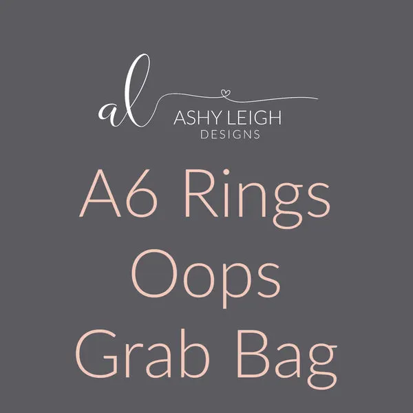 A6 Rings Grab Bag - Ready to Ship