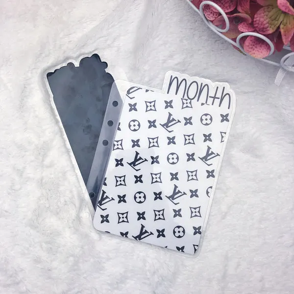MTO Mini Discs Vuitton Planner Tabs
