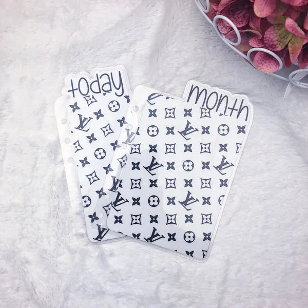 MTO Discs Vuitton Planner Tabs