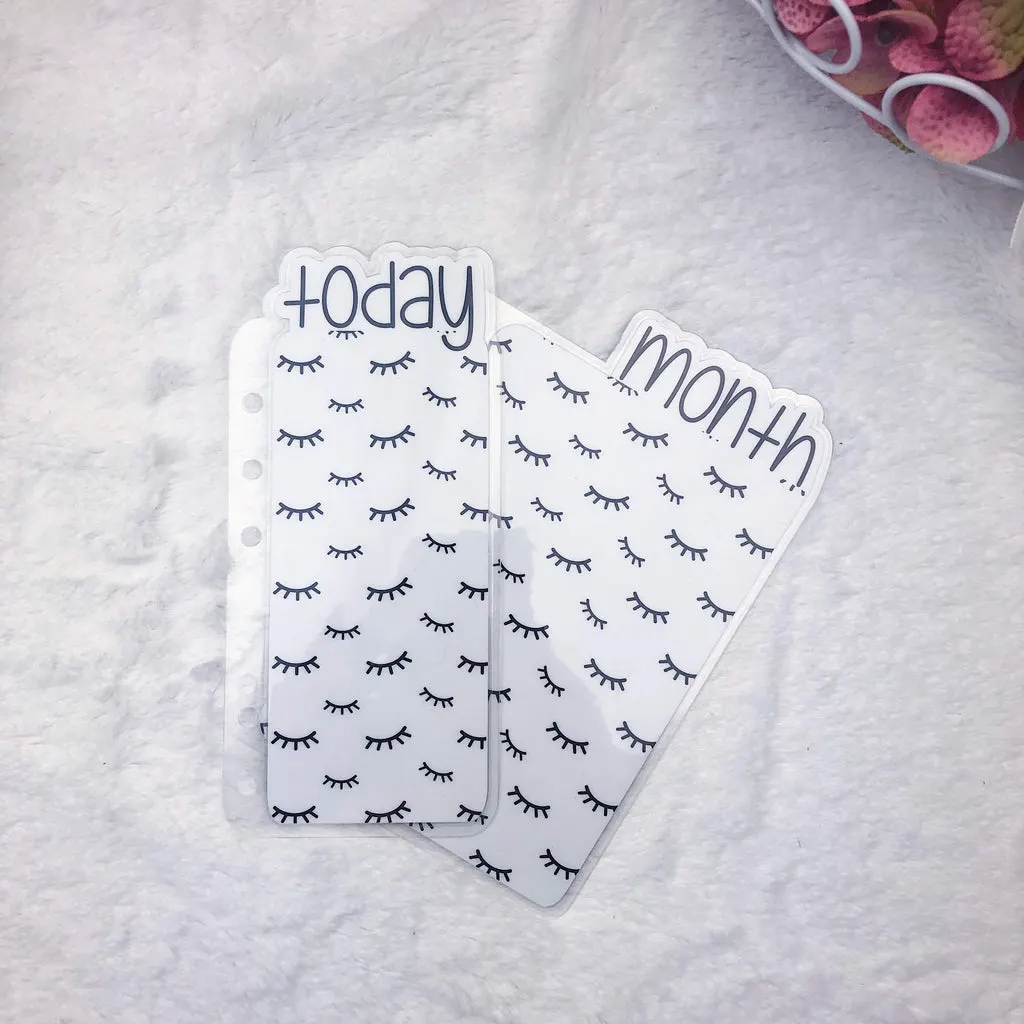MTO Standard TN Eyelashes Planner Tabs