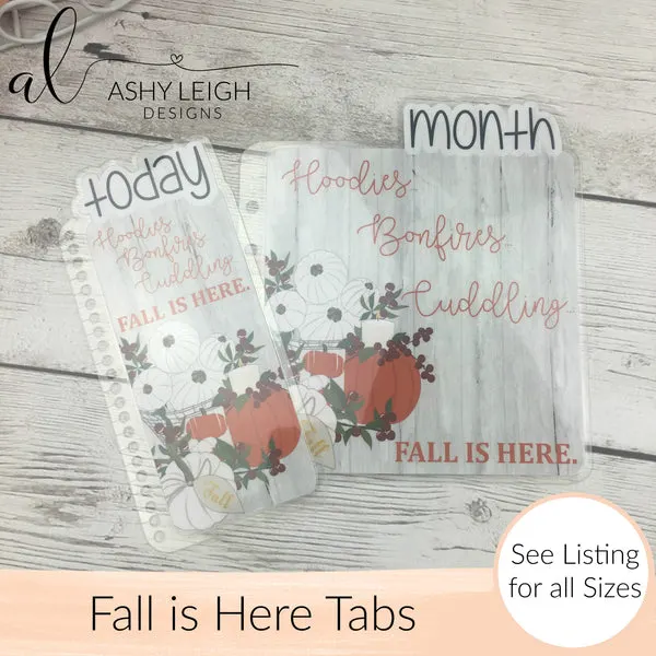 MTO A6 TN Fall is Here Planner Tabs