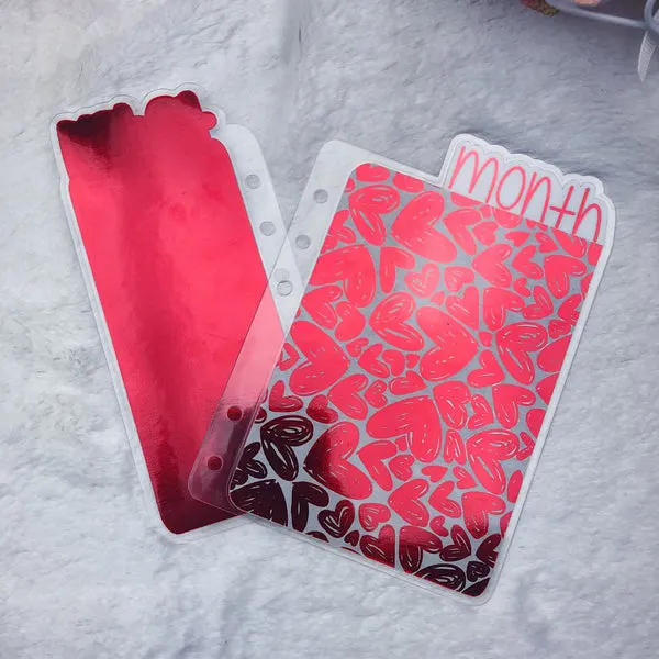 MTO Personal TN Hearts Planner Tabs