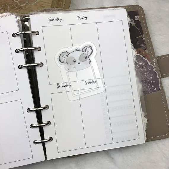 MTO Panda Planner Clip Tab