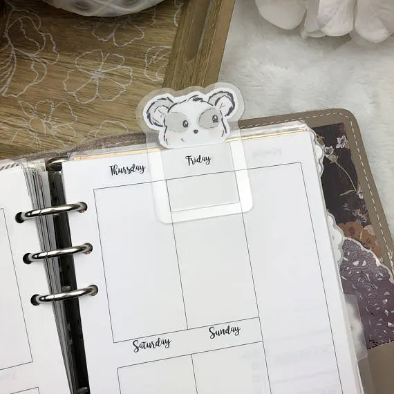 MTO Panda Planner Clip Tab
