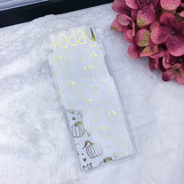 Pocket TN Gold Fall Pumpkins Today Tab - Ready to Ship