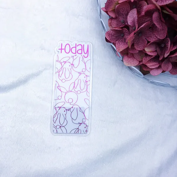 Micro/A7 TN Hot Pink Bunnies Today Tab - Ready to Ship