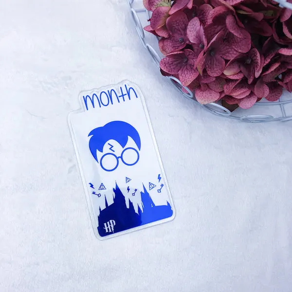 Micro/A7 TN Blue Wizard Month Tab - Ready to Ship