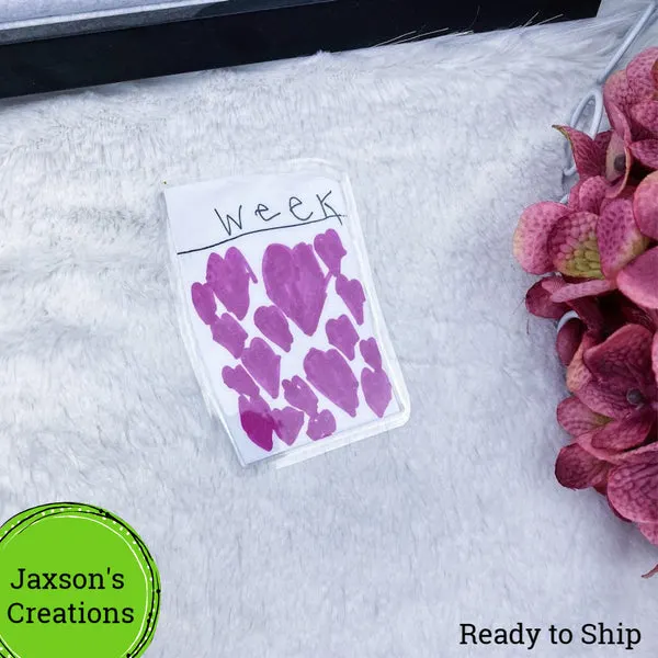 Jaxson's Creation Week Hearts