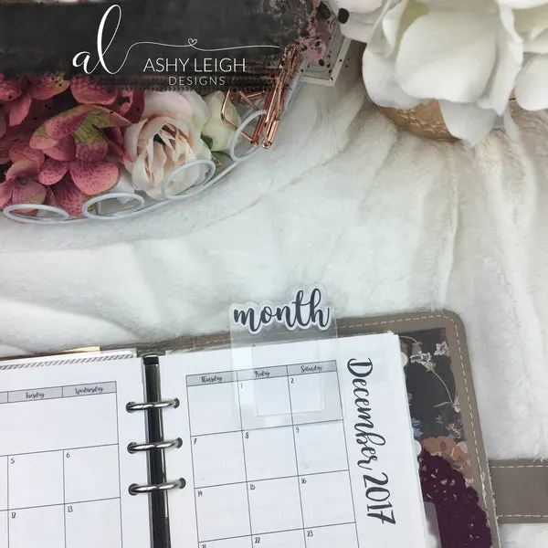 MTO Planner Clip Tab