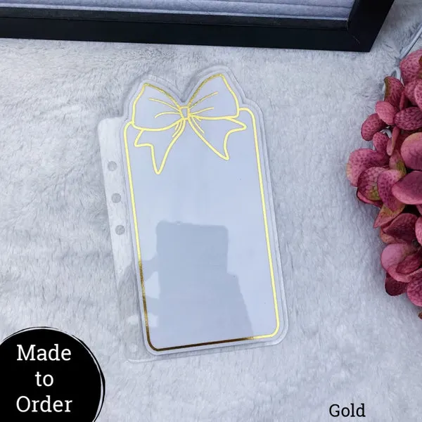 MTO A5 Rings Center Bow Planner Tab