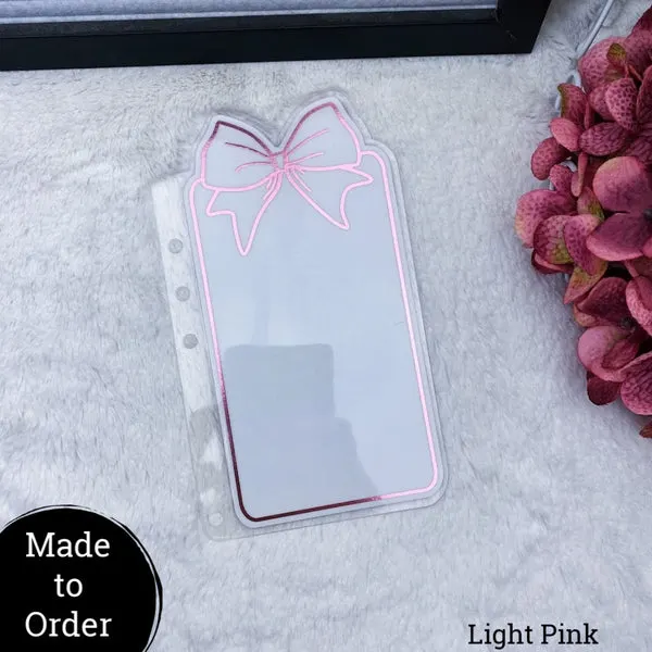 MTO A5 Rings Center Bow Planner Tab