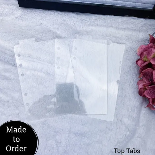 MTO A6 Rings Top or Bottom Tabbed Dashboard Set