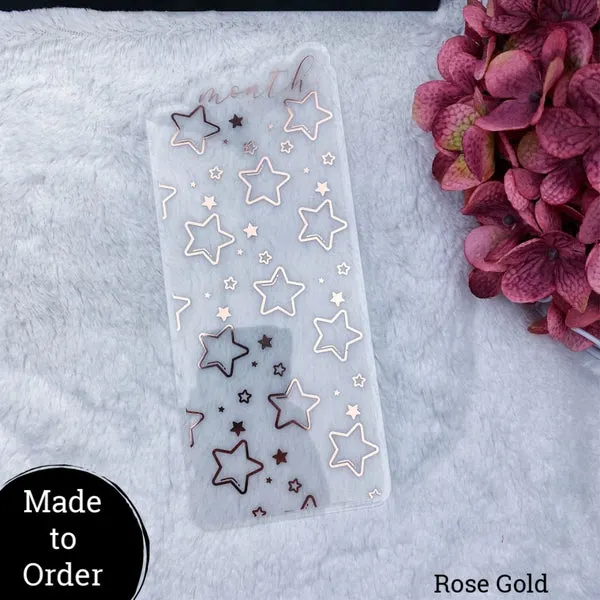 MTO B6 TN Acetate Star Patterned Planner Tabs