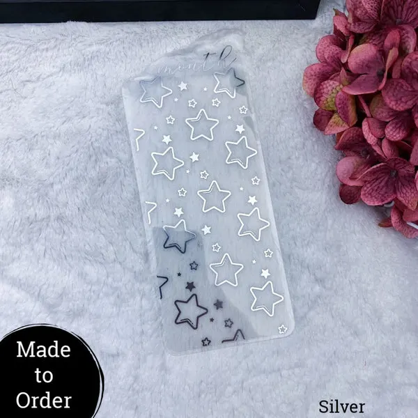 MTO B6 TN Acetate Star Patterned Planner Tabs