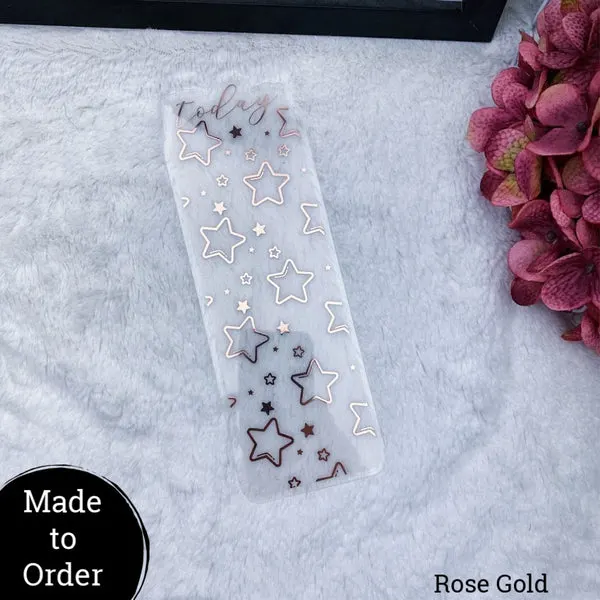 MTO B6 TN Acetate Star Patterned Planner Tabs