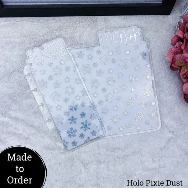 MTO Discs Snow Flakes Planner Tabs