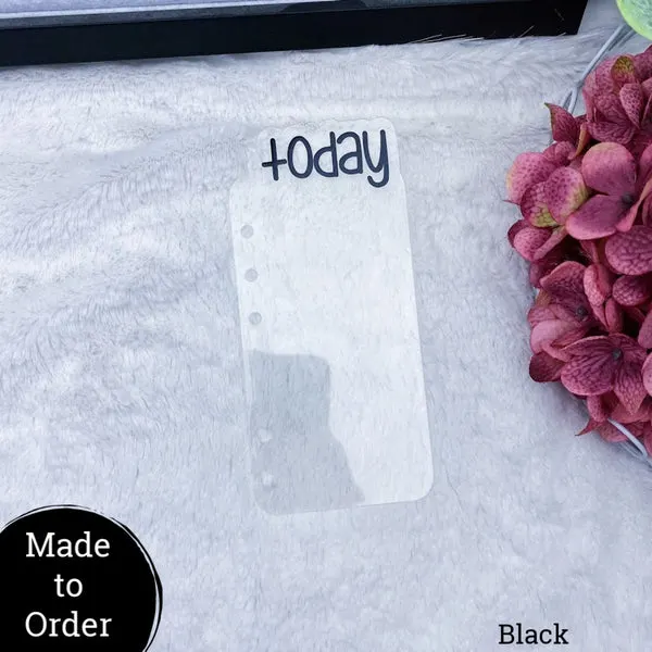 MTO Personal Rings All Clear Planner Tabs