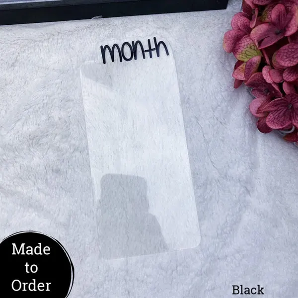 MTO Personal TN All Clear Planner Tabs