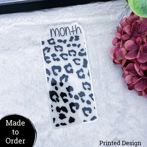 MTO Personal TN Vellum Leopard Print Planner Tabs