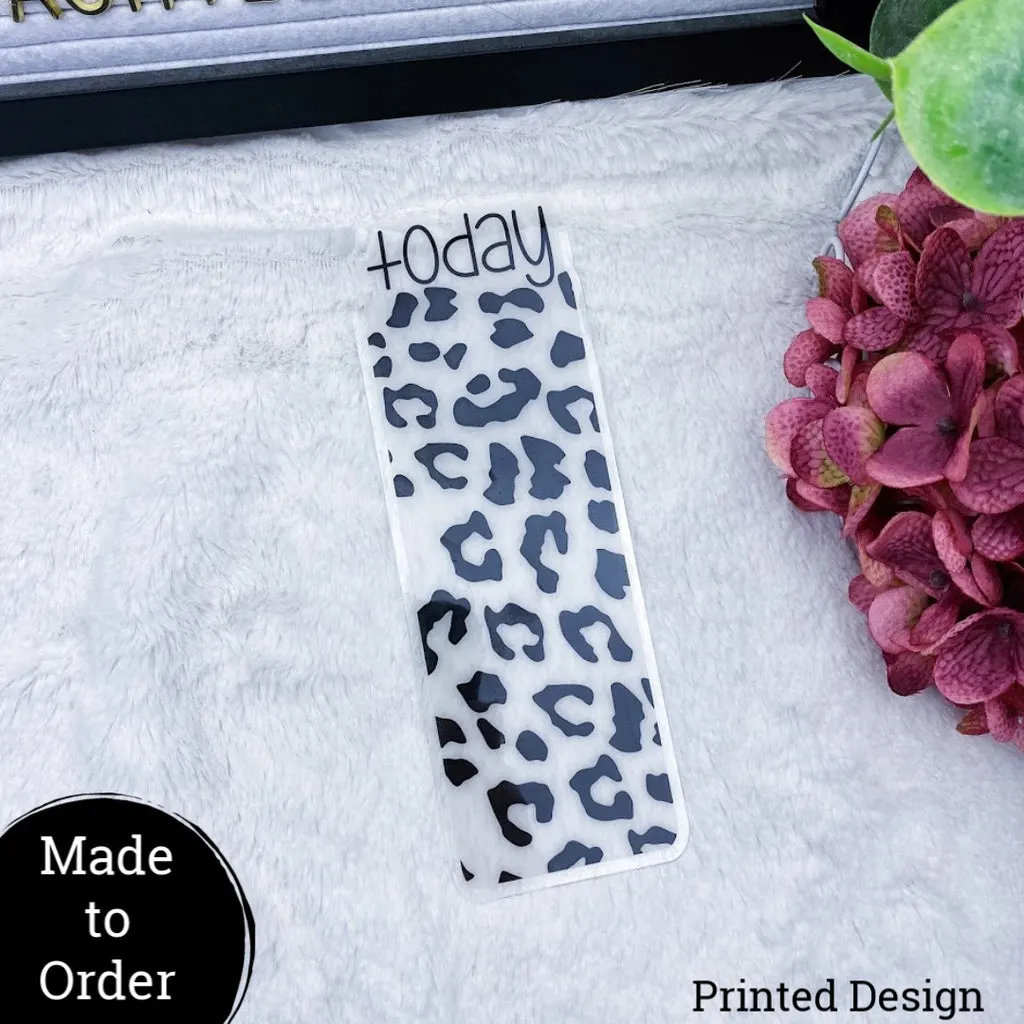 MTO Personal TN Vellum Leopard Print Planner Tabs