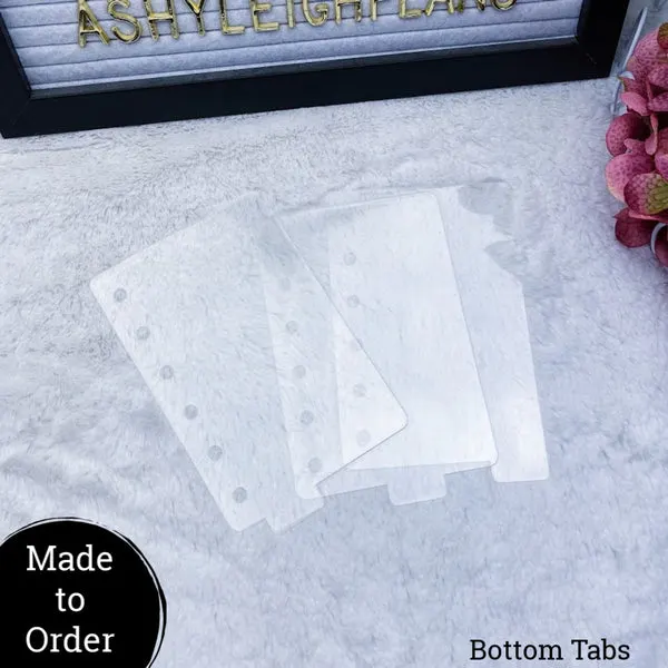 MTO Pocket Rings Top or Bottom Tabbed Dashboard Set