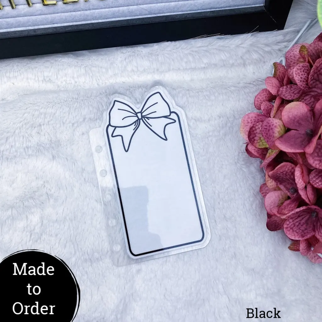 MTO Pocket Rings Center Bow Planner Tabs