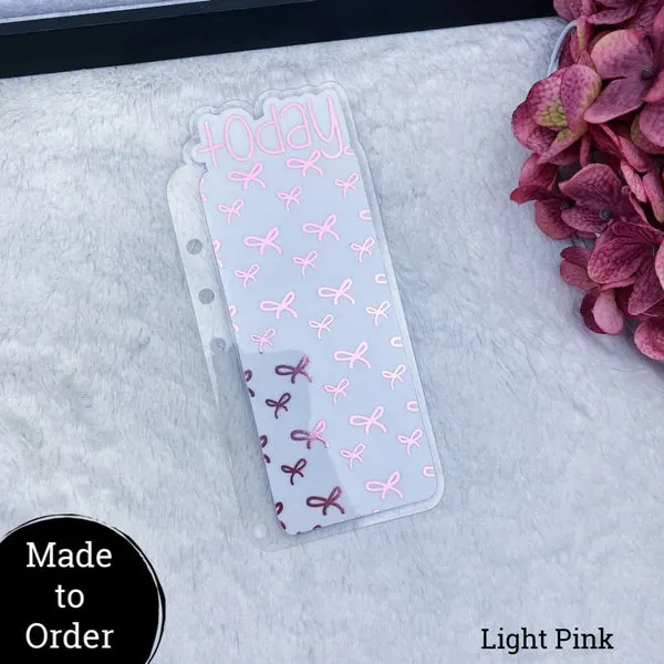 MTO A5 Rings Bows Planner Tabs