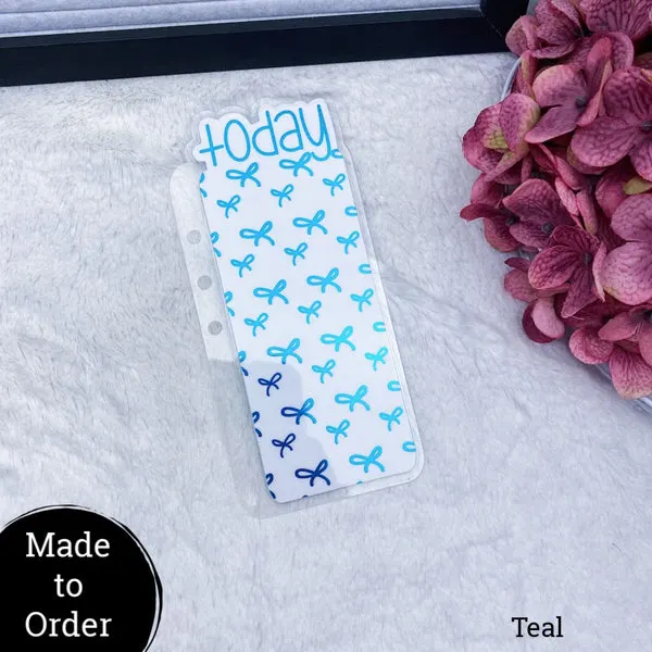 MTO A5 Rings Bows Planner Tabs