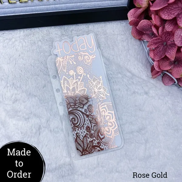 MTO A5 Rings Lace Planner Tabs