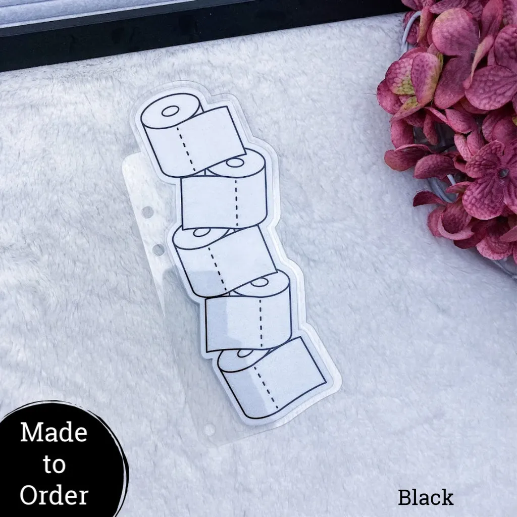 MTO Half Letter Discs Stacked TP Planner Tab