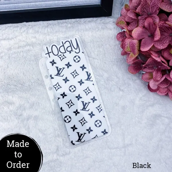 MTO A5 Wide Rings Vuitton Planner Tabs