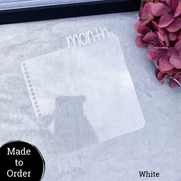 MTO Spiral Bound All Clear Planner Tabs