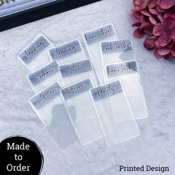 MTO Custom Planner Cards Set of 10