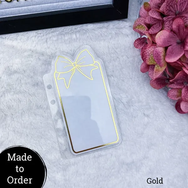 MTO Pocket Rings Center Bow Planner Tabs