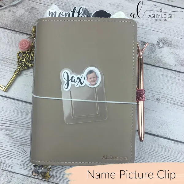 MTO Name Picture Planner Clip Tab