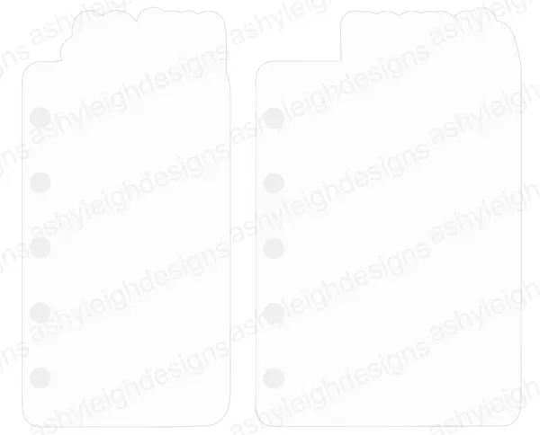 MTO Pocket Rings All Clear Planner Tabs