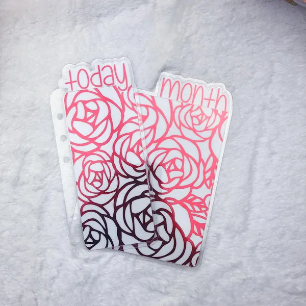 MTO A6 Rings Roses Planner Tabs