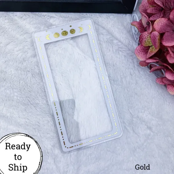 Pocket TN Gold Moon Phase Planner Tab - Ready to Ship
