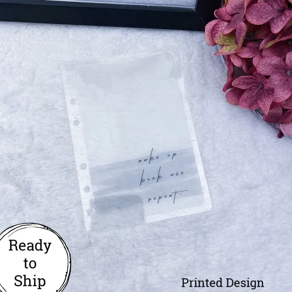 A6 Rings Vellum Wake up. Kick Ass. Repeat. Dashboard - Ready to Ship