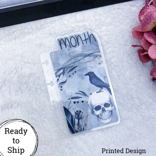 Micro Discs Halloween Month Tab - Ready to Ship