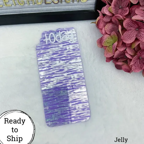 Discs Jelly Holo Purple Today Tab - Ready to Ship
