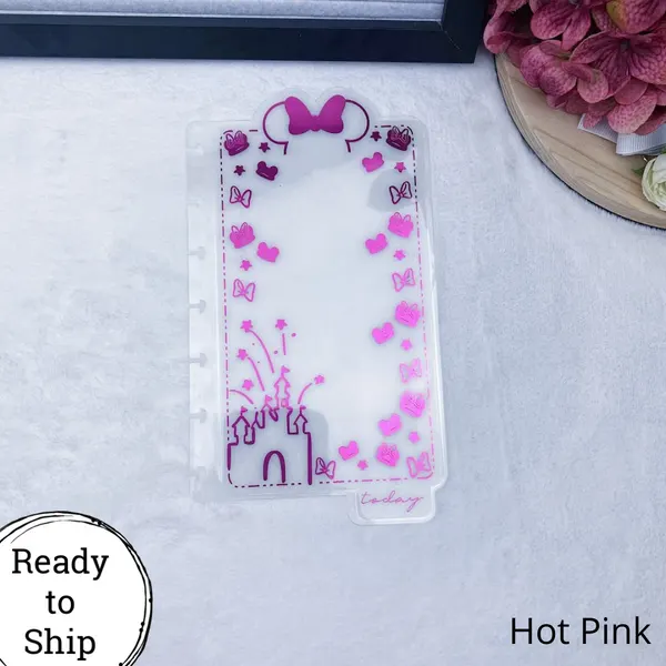 Mini Discs Hot Pink Magical Dashboard - Ready to Ship