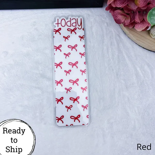 Weeks Red Bows Today Tab - Ready to Ship