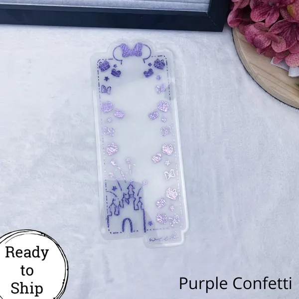 Weeks Purple Confetti Magical Dashboard - Ready to Ship
