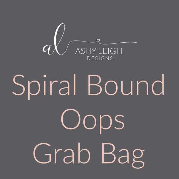 Spiral Bound Grab Bag - Ready to Ship
